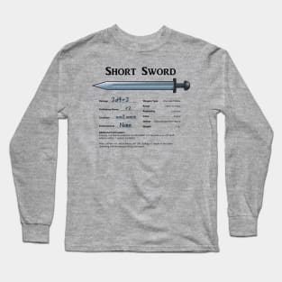 Short Sword Long Sleeve T-Shirt